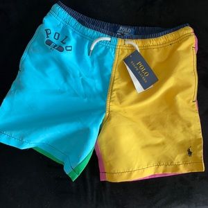 Boys Ralph Lauren Swim Trunks
